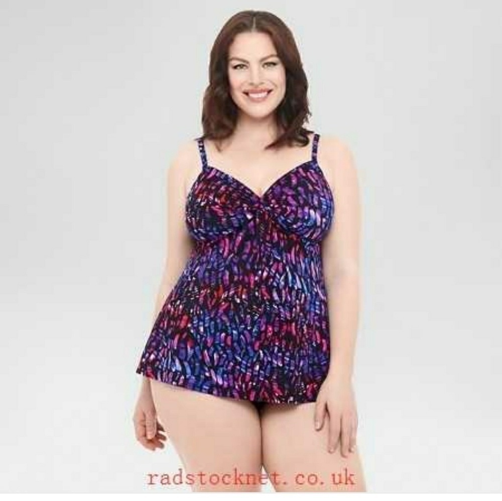 Nwt SZ 10 Dreamsuit  Swimsuit‎ Tankini Top